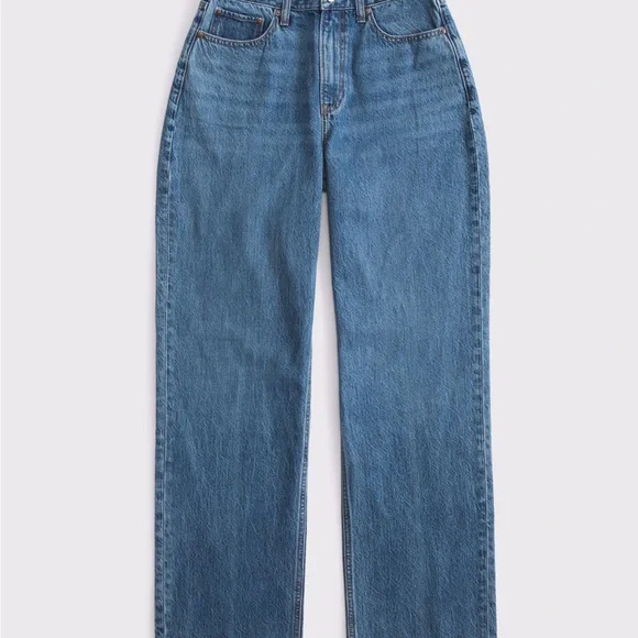 Abercrombie Curve Love High Rise Loose Jean - Picture 3 of 7